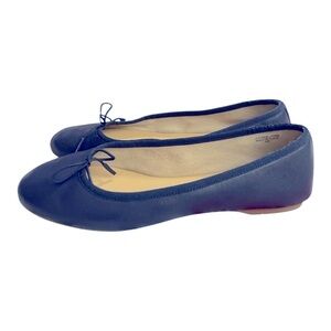 Talbots PENELOPE BALLET FLATS - NAPA
LEATHER Blue 8M